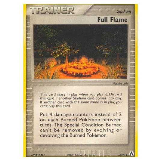 Pokemon - EX Legend Maker - Full Flame - 74/92