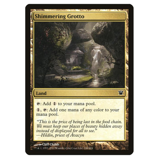 Magic the Gathering - Innistrad - Shimmering Grotto - 246/264