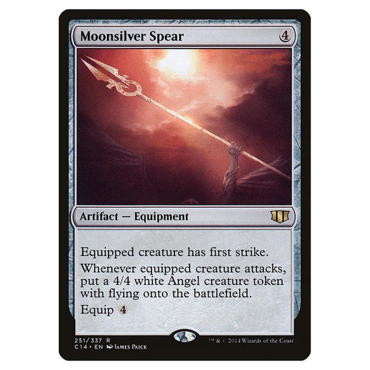Magic The Gathering - Commander 2014 - Moonsilver Spear - 251