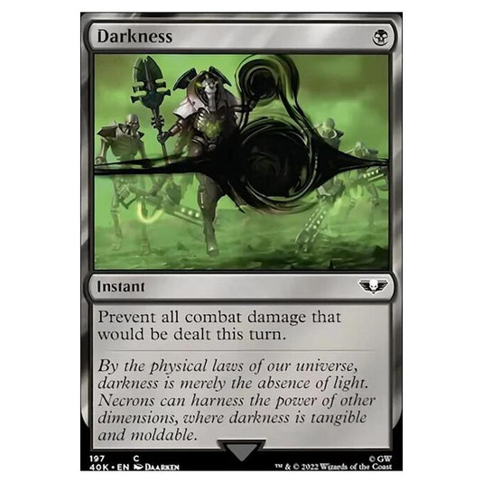 Magic The Gathering - Universes Beyond - Warhammer 40k - Darkness - 197/168