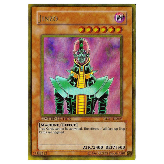 Yu-Gi-Oh! - Gold Series - Jinzo (Gold Rare) GLD1-EN003