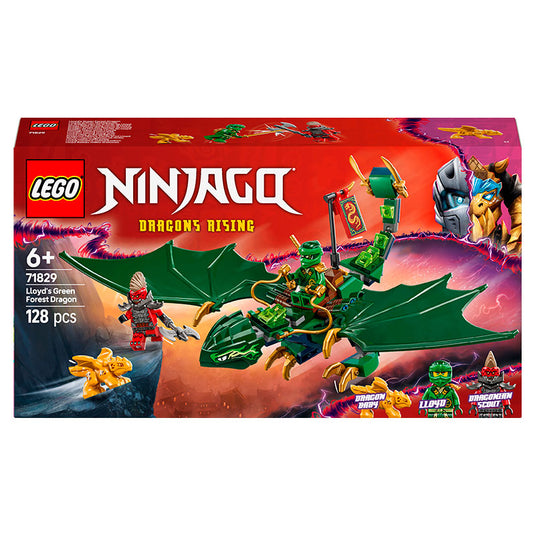 Lego - Ninjago - Lloyd's Green Forest Dragon #71829