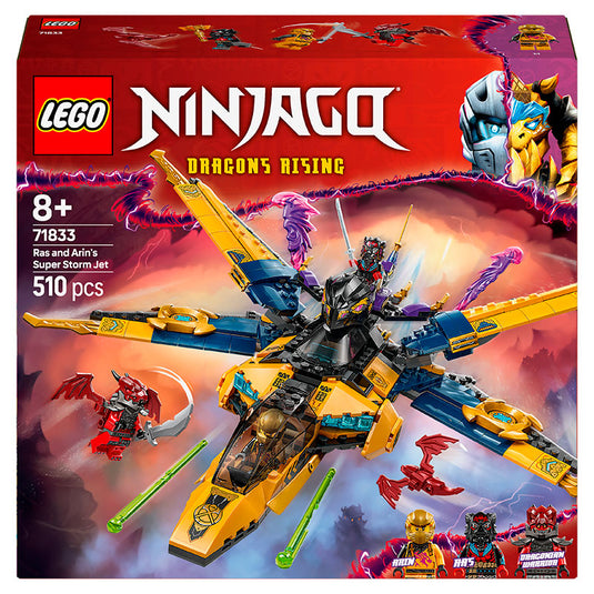 Lego - Ninjago - Ras and Arin's Super Storm Jet #71833