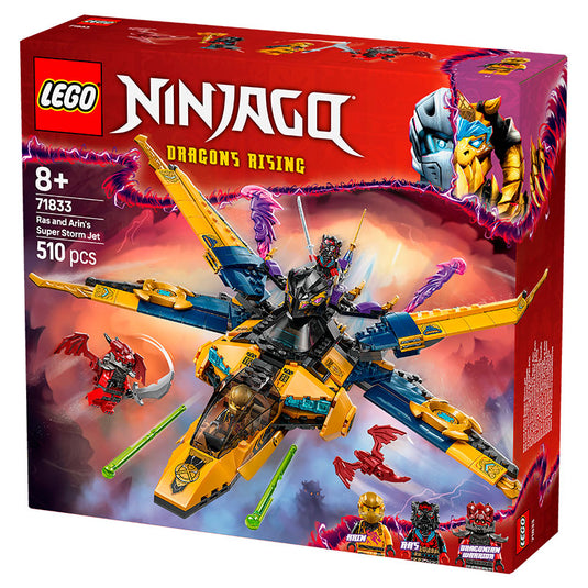 Lego - Ninjago - Ras and Arin's Super Storm Jet #71833