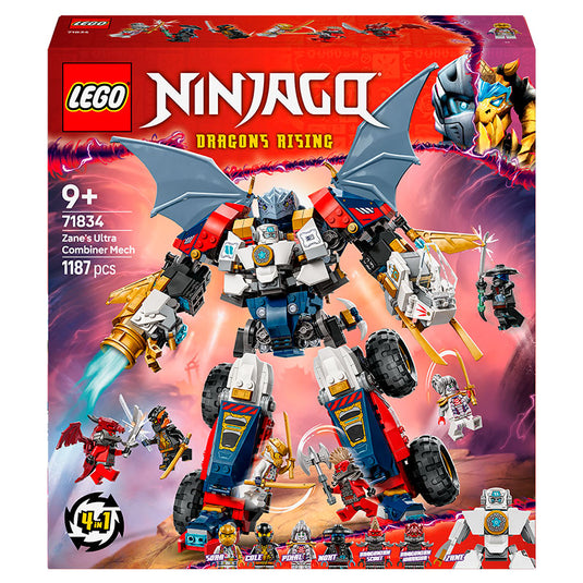 Lego - Ninjago - Zane's Ultra Combiner Mech #71834