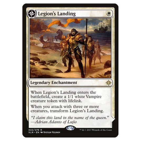 Magic the Gathering - Ixalan - Legion\\'s Landing // Adanto, the First Fort - 22/279