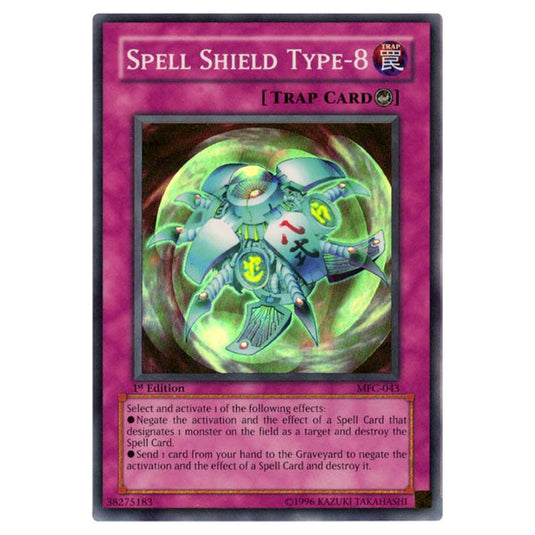Yu-Gi-Oh! - Magician\'s Force - Spell Shield Type-8 (Super Rare) MFC-043