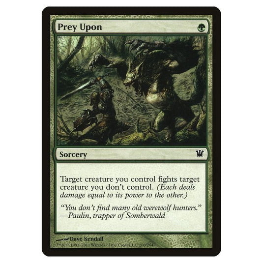 Magic the Gathering - Innistrad - Prey Upon - 200/264