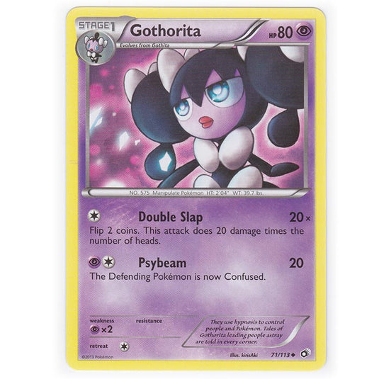 Pokemon - Black & White - Legendary Treasures - Gothorita - 71/113