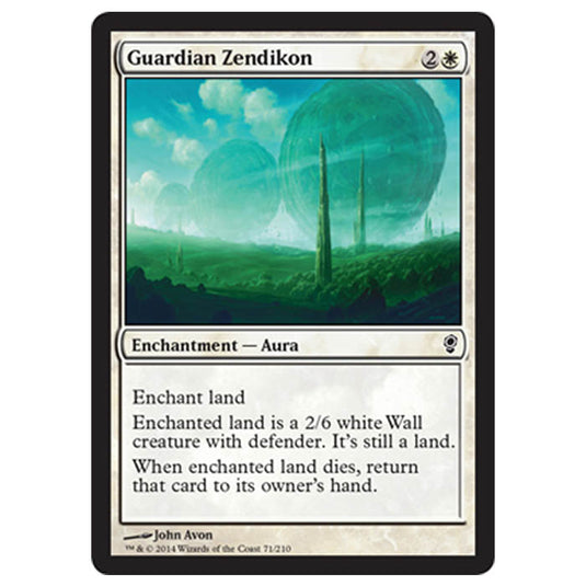 Magic the Gathering - Conspiracy - Guardian Zendikon - 71/210