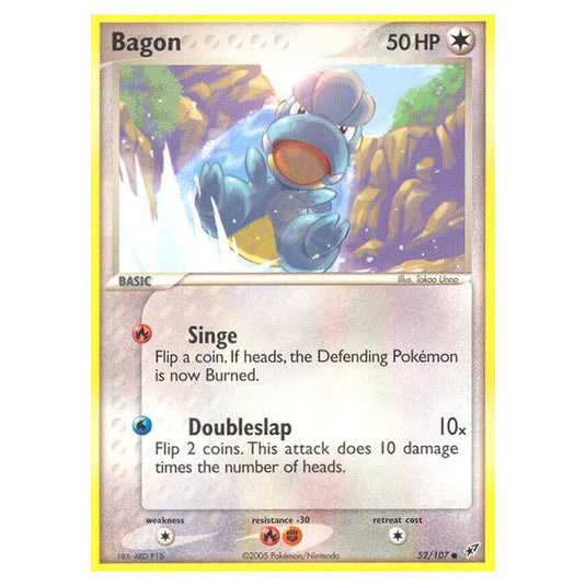 Pokemon - EX Deoxys - Bagon - 052/107