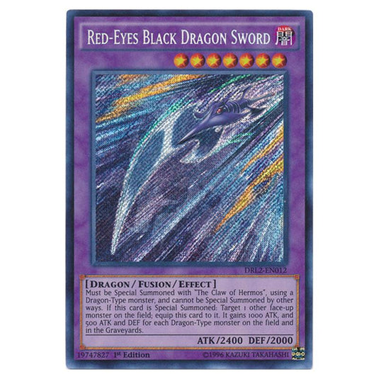 Yu-Gi-Oh! - Dragons of Legend 2 - Red-Eyes Black Dragon Sword (Secret Rare) DRL2-EN012