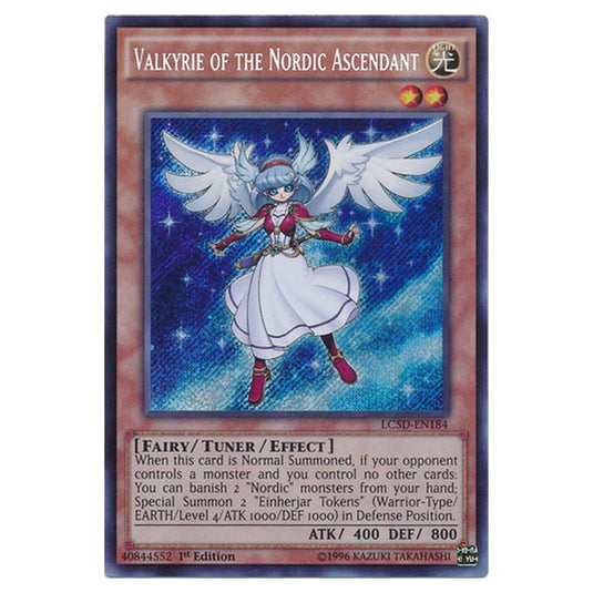 Yu-Gi-Oh! - Legendary Collection 5D's Mega Pack - Valkyrie of the Nordic Ascendant (Secret Rare) LC5D-EN184