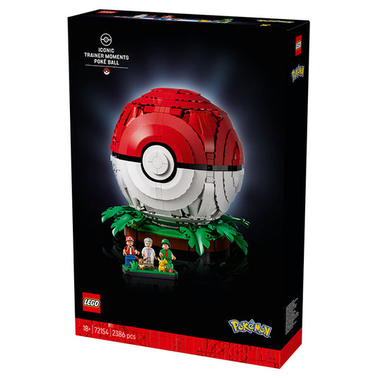 Lego - Pokémon - Iconic Trainer Moments Poké Ball #72154