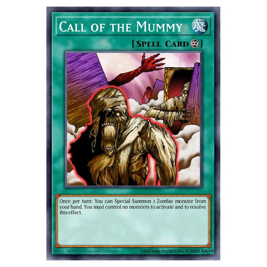 Yu-Gi-Oh! - Structure Deck - Zombie Madness - Call of the Mummy (Common) SD2-EN022