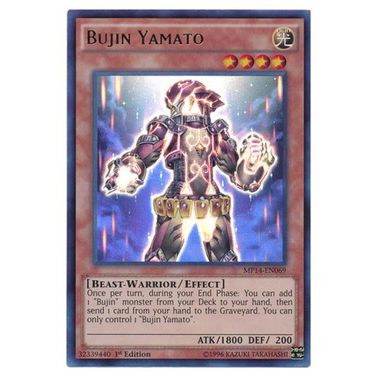 Yu-Gi-Oh! - 2014 Mega-Tin Mega Pack - Bujin Yamato (Ultra Rare) MP14-EN069