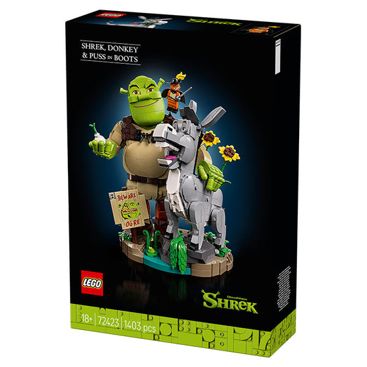 Lego - Shrek - Shrek, Donkey & Puss in Boots #72423