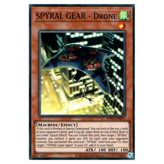 Yu-Gi-Oh! - OTS Tournament Pack 13 - SPYRAL GEAR - Drone (Super Rare) OP13-EN011