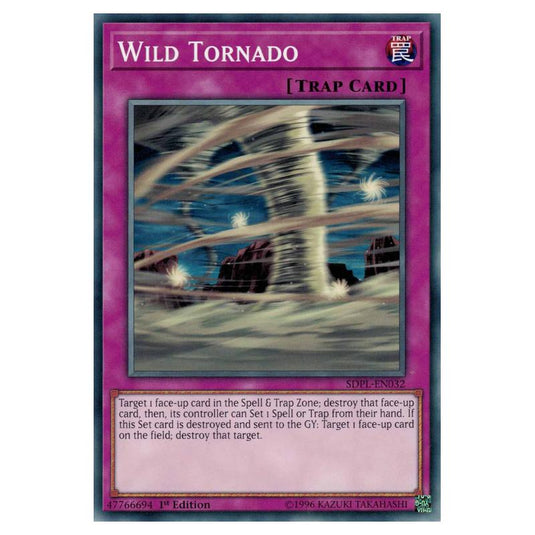 Yu-Gi-Oh! - Structure Deck - Powercode Link - Wild Tornado (Common) SDPL-EN032