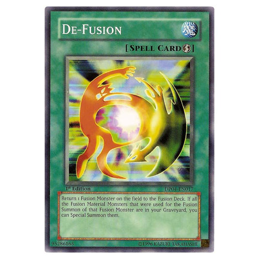 Yu-Gi-Oh! - Duelist Pack - Zane Truesdale - De-Fusion (Common) DP04-EN017