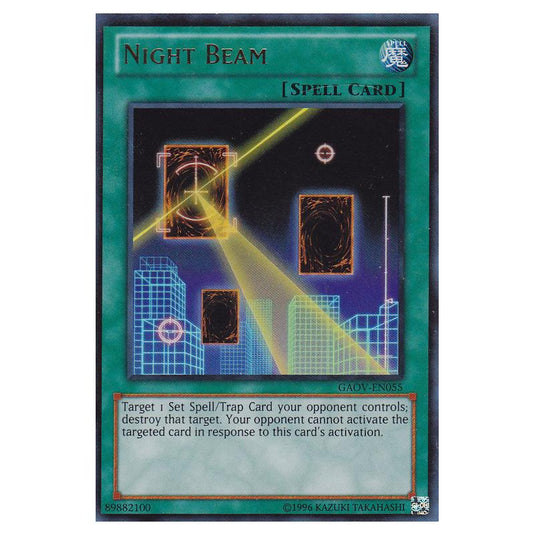 Yu-Gi-Oh! - Galactic Overlord - Night Beam (Ultra Rare) GAOV-EN055