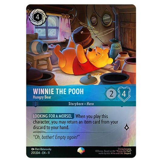 Lorcana - Winterspell - Winnie the Pooh - Hungry Bear (Epic) - 217/204