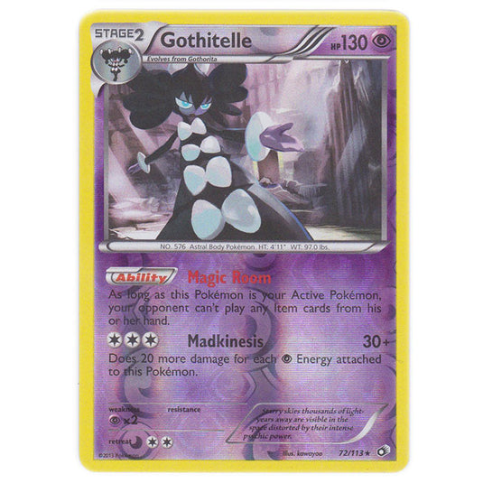 Pokemon - Black & White - Legendary Treasures - (Reverse Holo) Gothitelle - 72/113