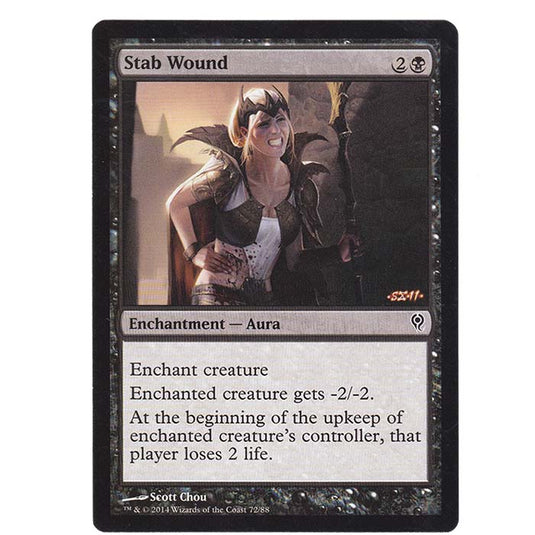 Magic the Gathering - Jace vs Vraska - Stab Wound - 72/88