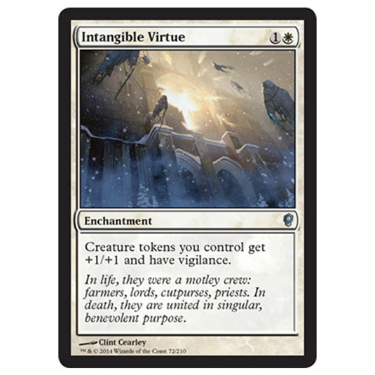 Magic the Gathering - Conspiracy - Intangible Virtue - 72/210