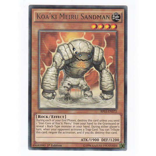 Yu-Gi-Oh! - Battle Pack 3 - Koa'ki Meiru Sandman - 72/237