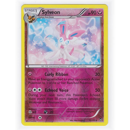 Pokemon - XY Furious Fists - (Reverse Holo) - Sylveon - 72/111