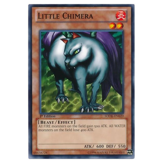 Yu-Gi-Oh! - Onslaught of the Fire Kings Structure Deck - Little Chimera (Common) SDOK-EN020