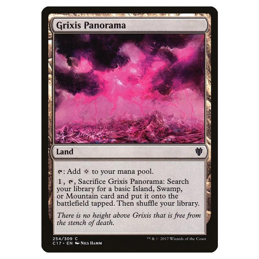 Magic The Gathering - Commander 2017 - Grixis Panorama - 254/309