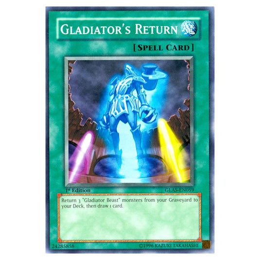 Yu-Gi-Oh! - Gladiator\'s Assault - Gladiator\'s Return (Common) GLAS-EN059