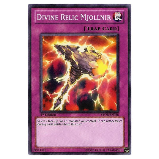 Yu-Gi-Oh! - Storm of Ragnarok - Divine Relic Mjollnir (Common) STOR-EN066