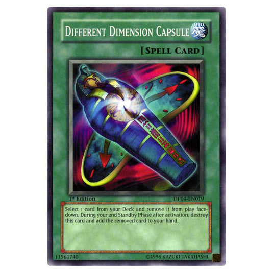 Yu-Gi-Oh! - Duelist Pack - Zane Truesdale - Different Dimension Capsule (Common) DP04-EN019