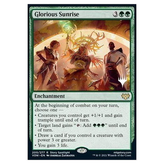 Magic The Gathering - Innistrad: Crimson Vow Promos - Glorious Sunrise - 200/277