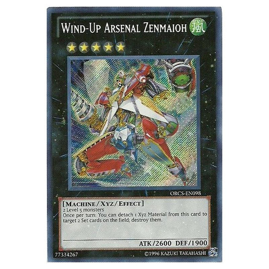 Yu-Gi-Oh! - Order of Chaos - Wind-Up Arsenal Zenmaioh (Secret Rare) ORCS-EN098