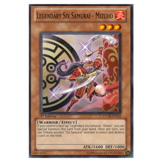 Yu-Gi-Oh! - Storm of Ragnarok - Legendary Six Samurai - Mizuho (Common) STOR-EN024