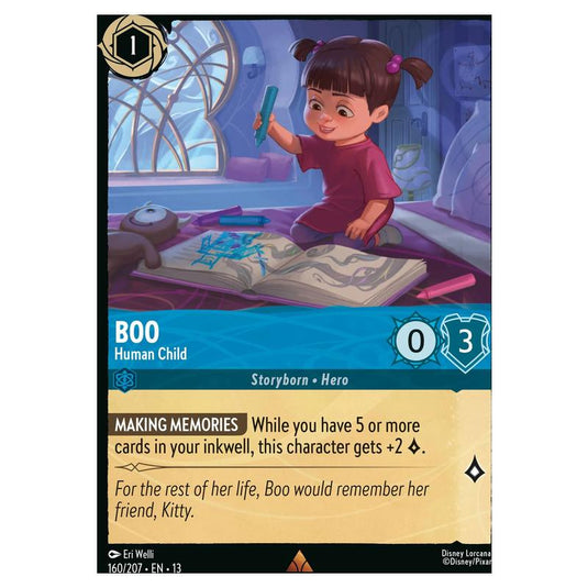 Lorcana - Attack of the Vine! - Boo - Human Child (Rare) - 160/207