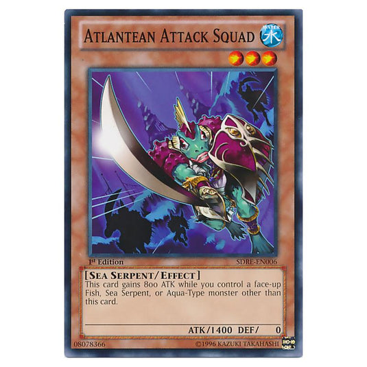 Yu-Gi-Oh! - Realm of the Sea Emperor Structure Deck - Atlantean Attack Squad (Common) SDRE-EN006