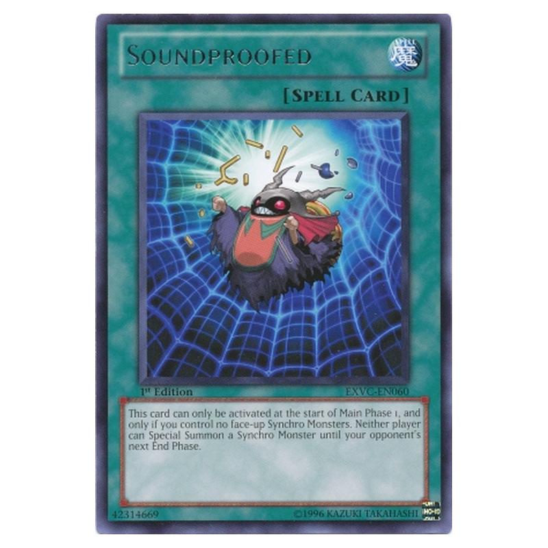 Yu-Gi-Oh! - Extreme Victory - Soundproofed (Rare) EXVC-EN060 Yu-Gi-Oh! - Extreme Victory - Soundproofed (Rare) EXVC-EN060
