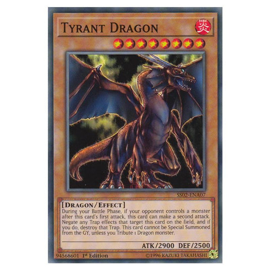 Yu-Gi-Oh! - Speed Duel Starter Decks - Duelists of Tomorrow - Tyrant Dragon (Common) SS02-ENA07