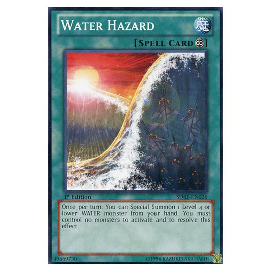 Yu-Gi-Oh! - Realm of the Sea Emperor Structure Deck - Water Hazard (Common) SDRE-EN026