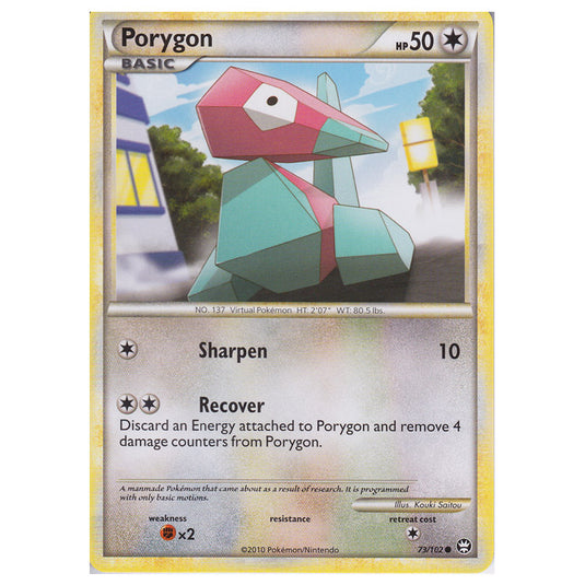 Pokemon - HGSS - Triumphant - Porygon 73/102