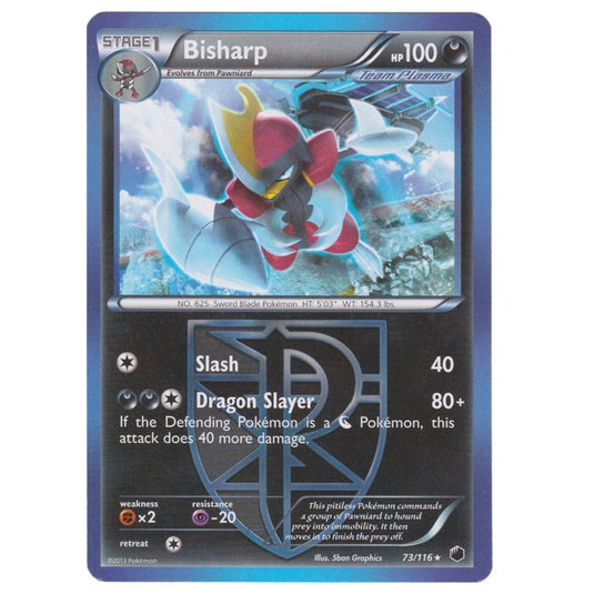 Pokemon - Black & White - Plasma Freeze - Bisharp - 73/116