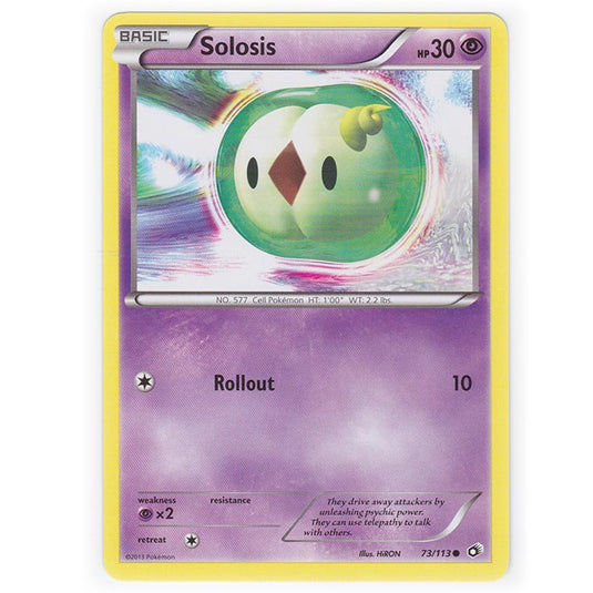 Pokemon - Black & White - Legendary Treasures - Solosis - 73/113