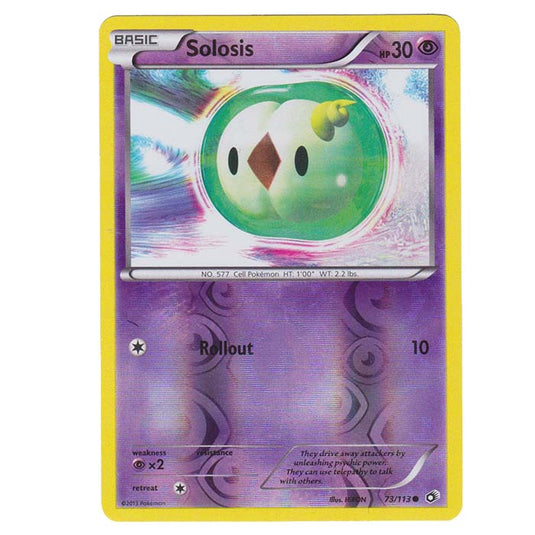 Pokemon - Black & White - Legendary Treasures - (Reverse Holo) Solosis - 73/113