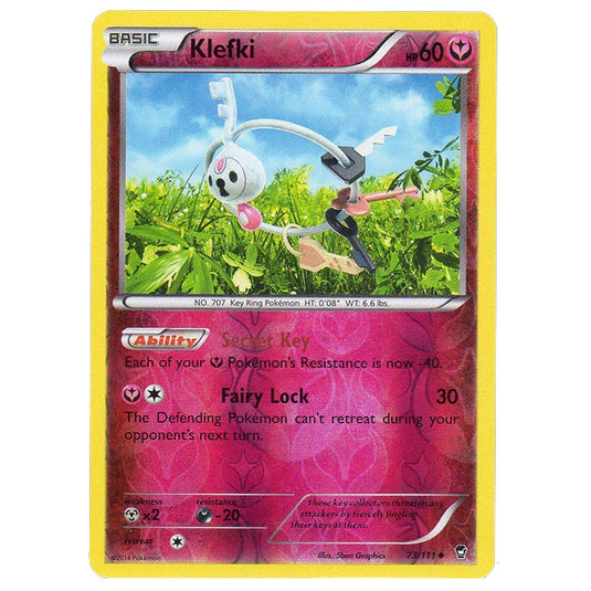 Pokemon - XY Furious Fists - (Reverse Holo) - Klefki - 73/111