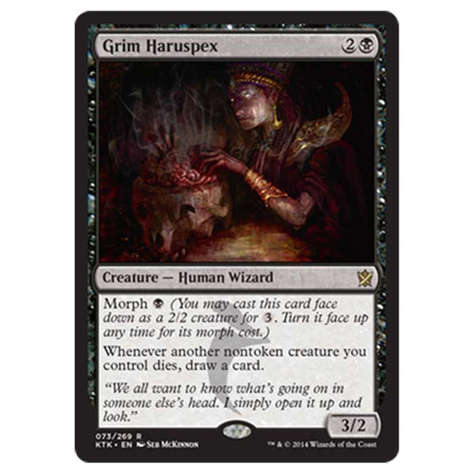 Magic the Gathering - Khans Of Tarkir - Grim Haruspex - 73/269